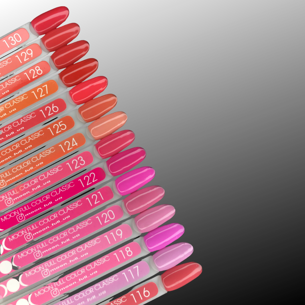 MOON FULL Classic №126 (Bright fiery pink)