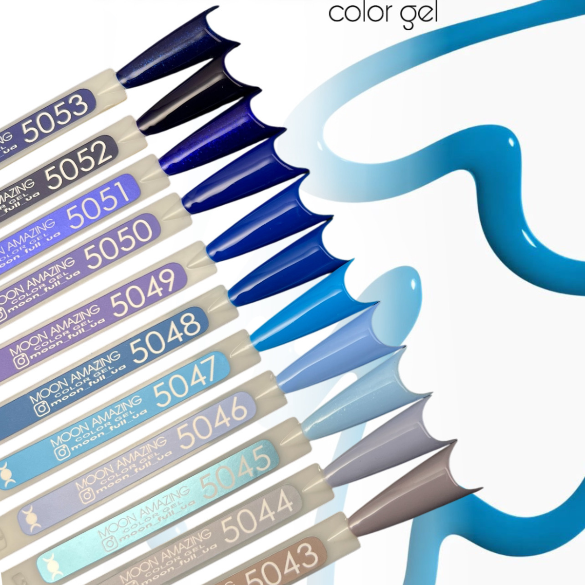 MOON AMAZING Color Gel polish 12ml №5044