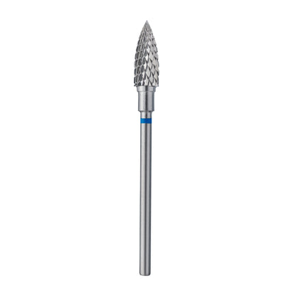 Carbide nail drill bit flame blue EXPERT head diameter 5 mm / working part 13,5 mm