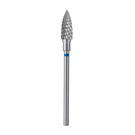 Carbide nail drill bit flame blue EXPERT head diameter 5 mm / working part 13,5 mm