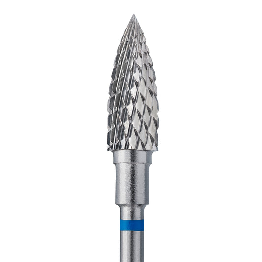 Carbide nail drill bit flame blue EXPERT head diameter 5 mm / working part 13,5 mm