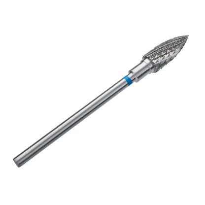 Carbide nail drill bit flame blue EXPERT head diameter 5 mm / working part 13,5 mm