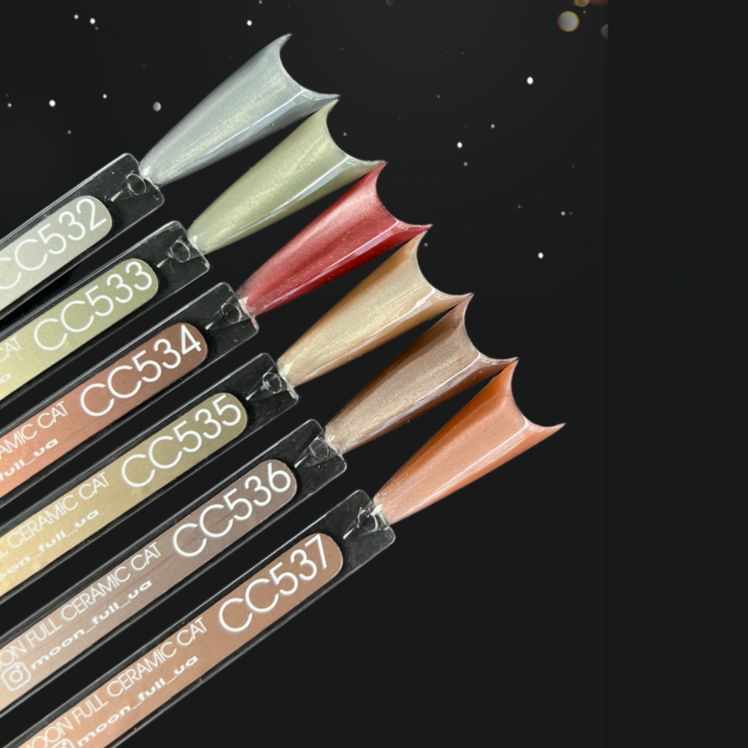 MOON FULL Ceramic Cat Eye Nº 534(Raspberry dew)