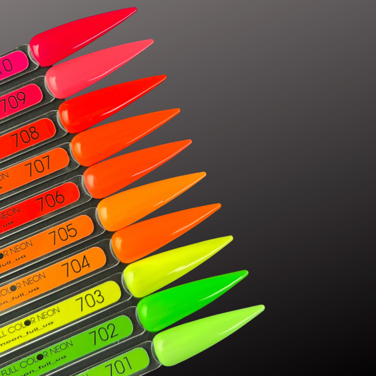 MOON FULL Neon color №10 (Dark fuchsia)