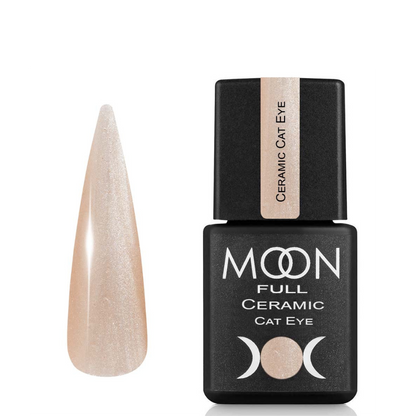 MOON FULL Ceramic Cat Eye Nº 535( Champagne silk)