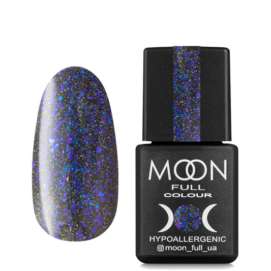 MOON FULL Chrome Flake Disco №03 (Blue-shimmer)