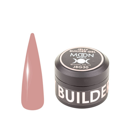 MOON FULL Jelly Builder Gel №JBG 30(Milk chocolate with pink)