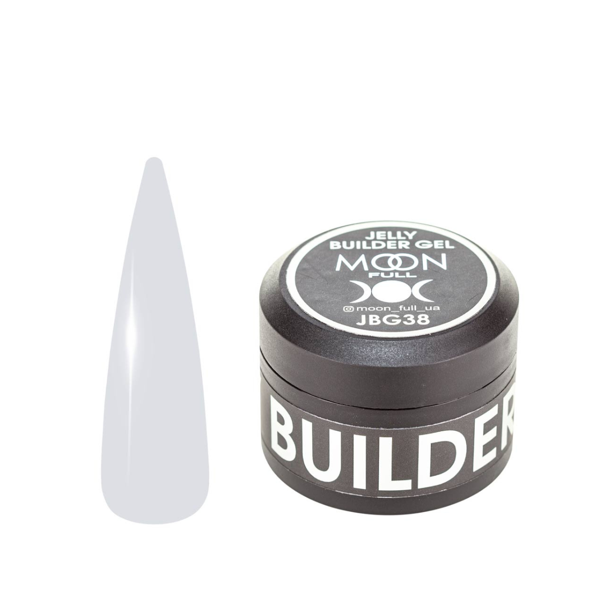 MOON FULL Jelly Builder Gel 30ml №JBG 38(Grayish-blue)
