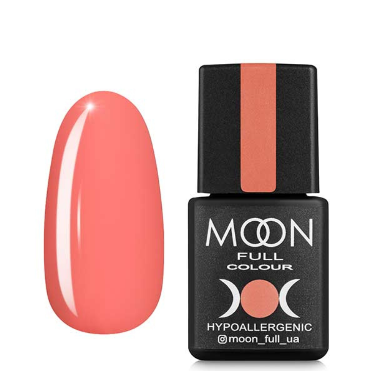 MOON FULL Classic №124 (Salmon-orange)