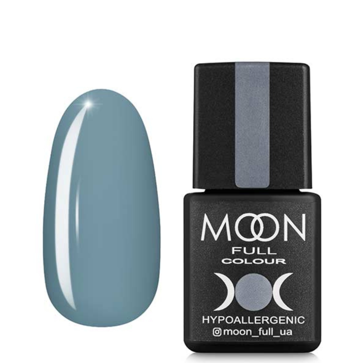 MOON FULL Classic №150 (Light gray with a blue undertone)
