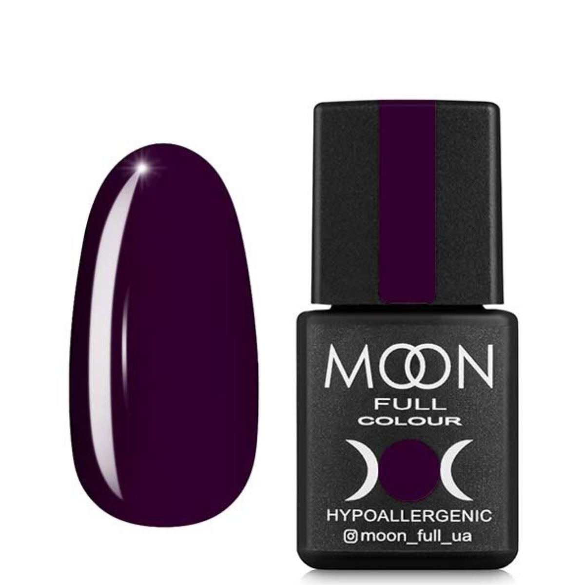 MOON FULL Classic №168 (Dark plum)