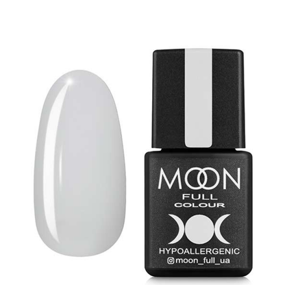 MOON FULL Classic №202 (White translucent with sparkles)