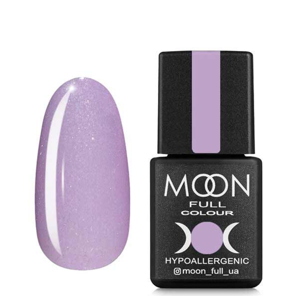 MOON FULL Classic №304 (Light lilac with shimmer)