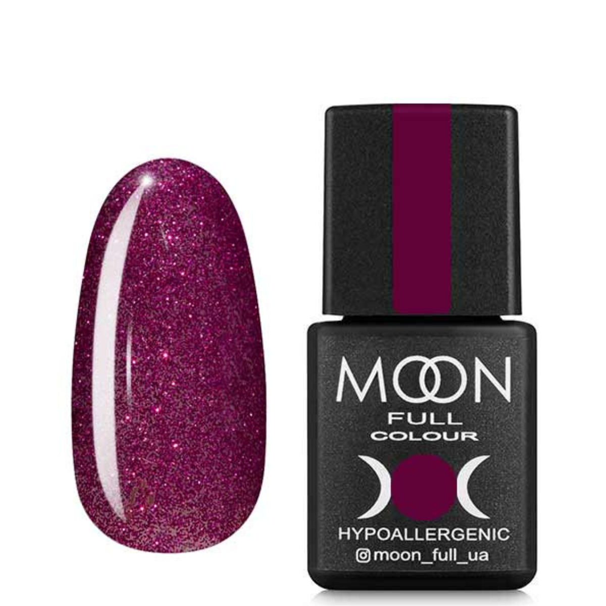 MOON FULL Classic №310 (Burgundy pink shimmer)