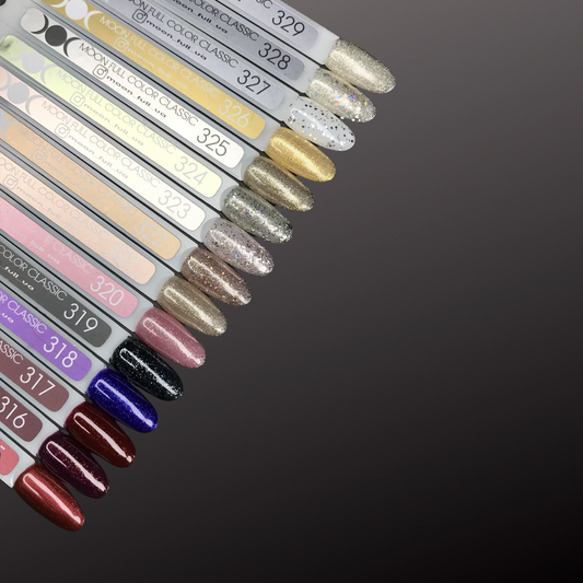 MOON FULL Classic №329 (Silver-pearl shimmer)
