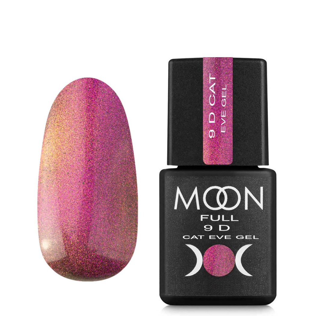 MOON FULL 9D Cat Eye gel Nº 1( Raspberry pink)