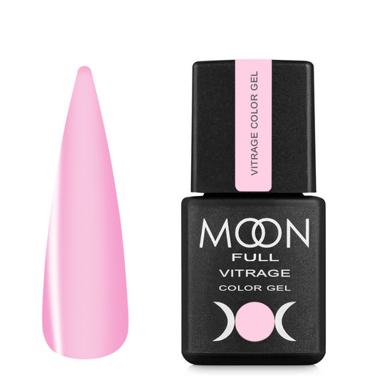MOON FULL Vitrage Collor Gel №01(Pink)