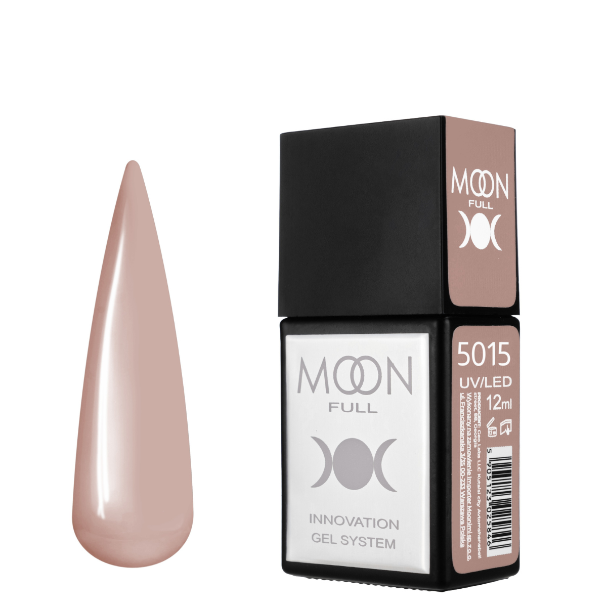 MOON AMAZING Color Gel polish 12ml №5015