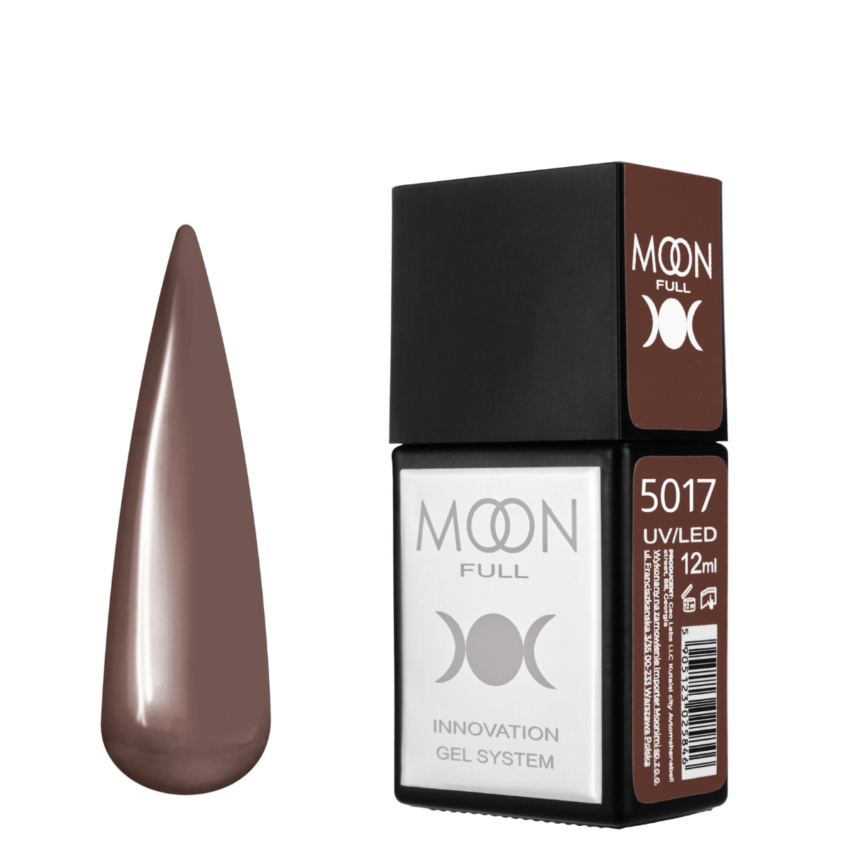 MOON AMAZING Color Gel polish 12ml №5017