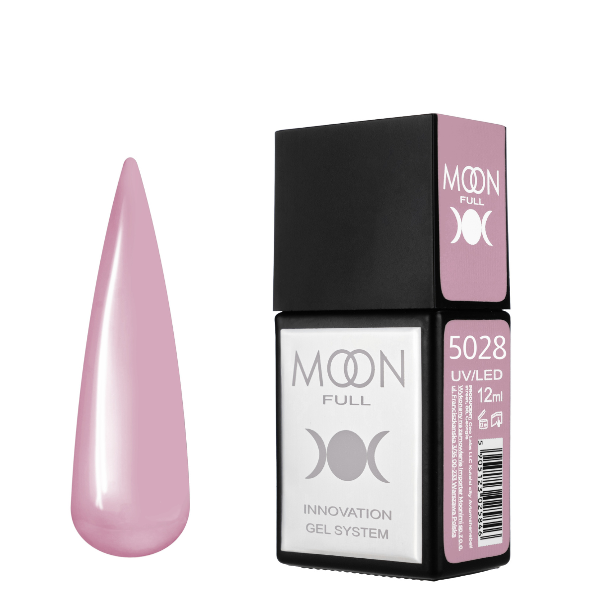 MOON AMAZING Color Gel polish 12ml №5028