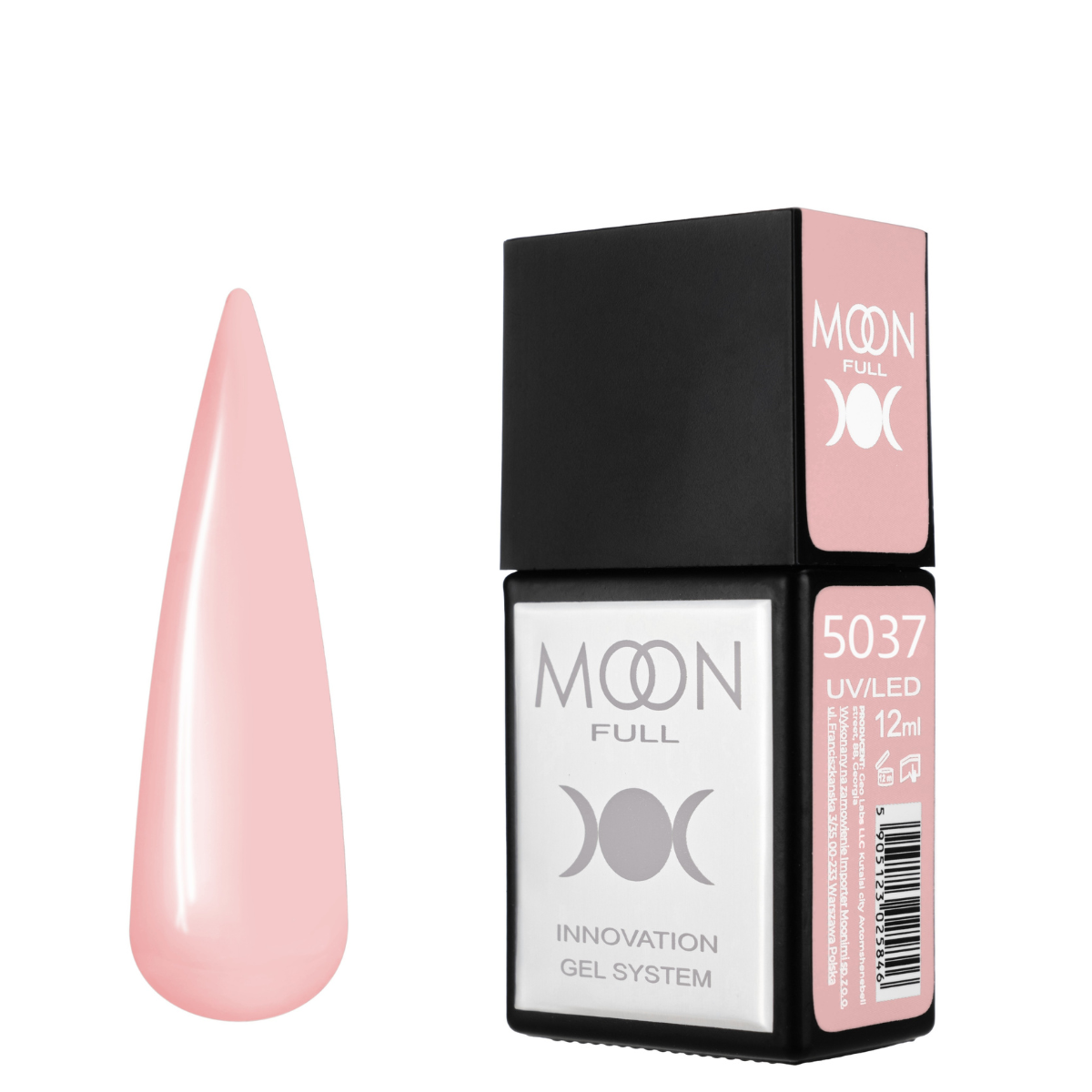 MOON AMAZING Color Gel polish 12ml №5037