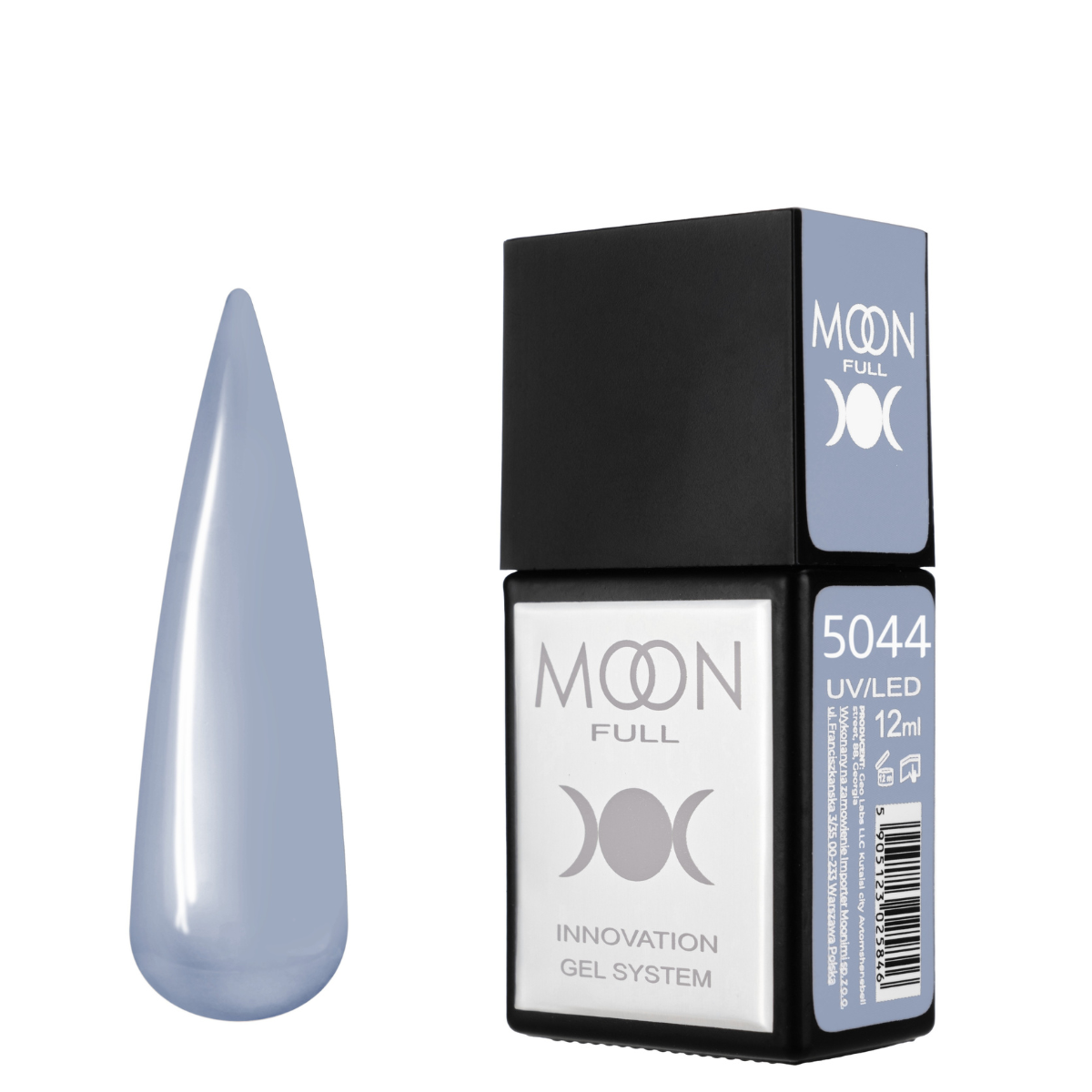 MOON AMAZING Color Gel polish 12ml №5044