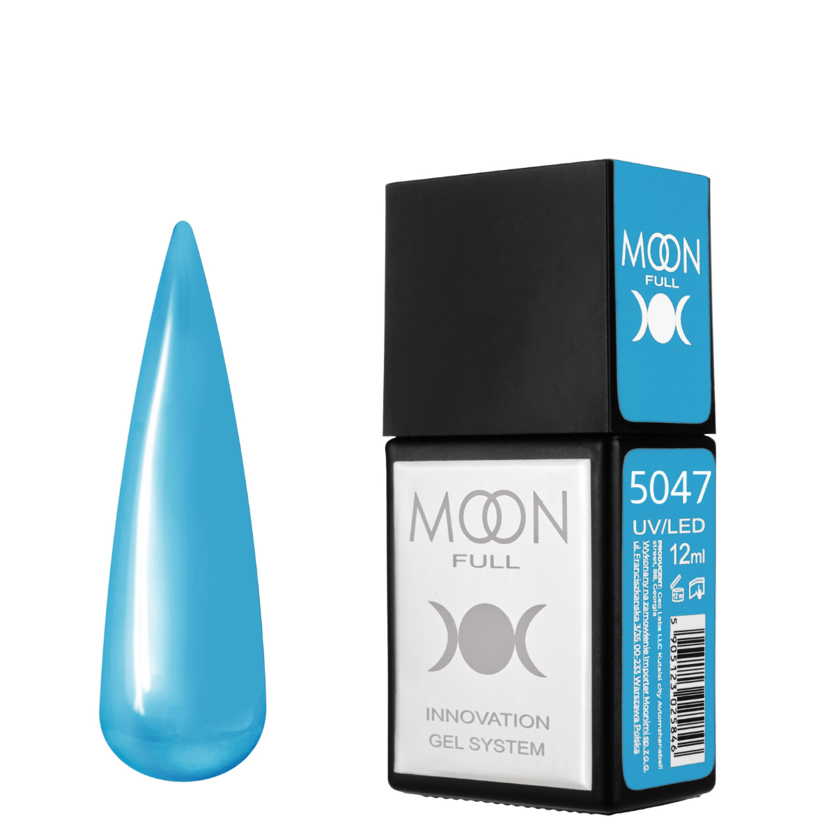 MOON AMAZING Color Gel polish 12ml №5047