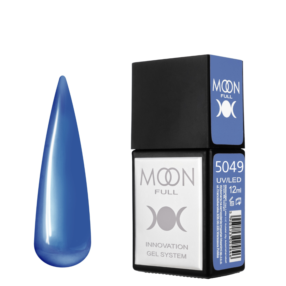 MOON AMAZING Color Gel polish 12ml №5049