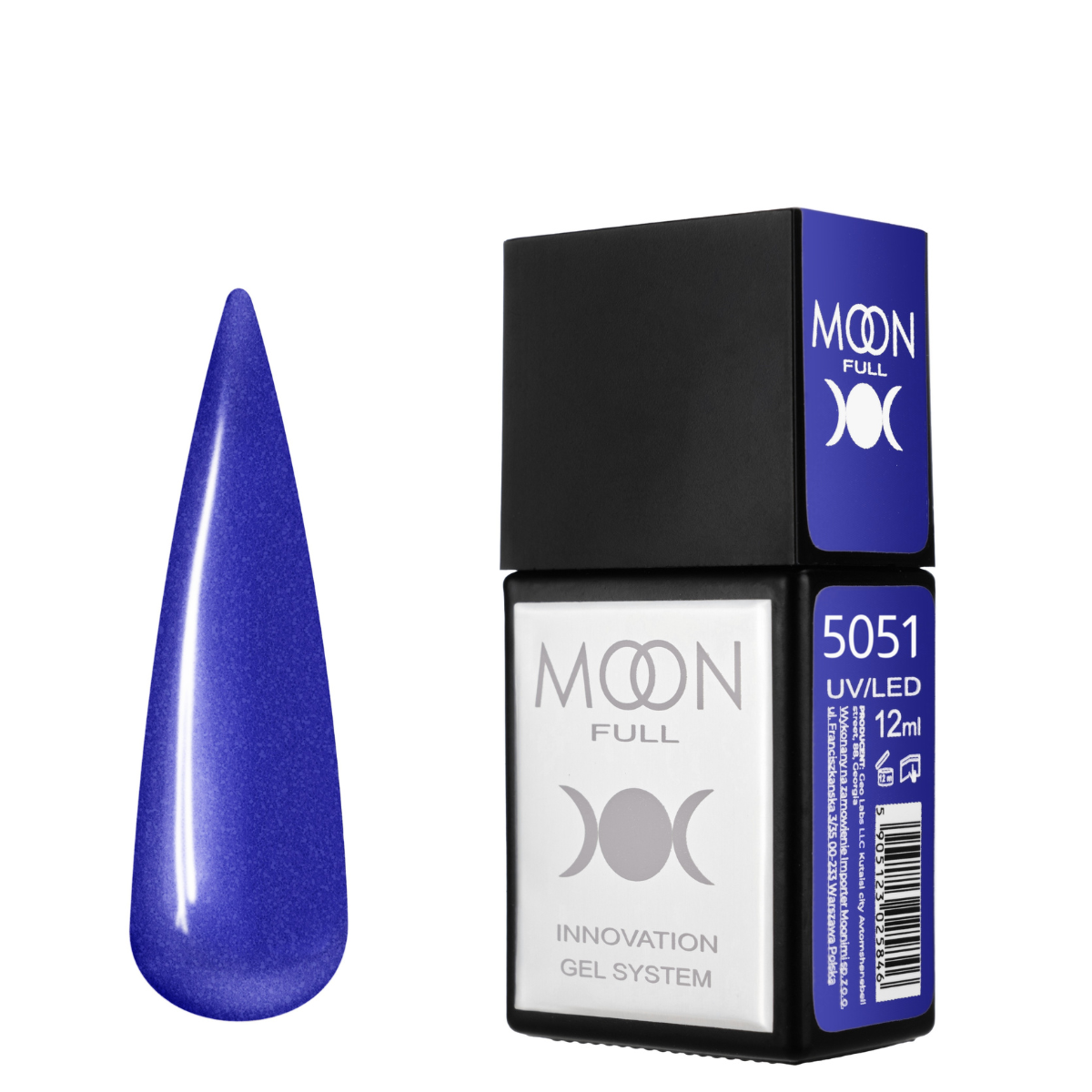 MOON AMAZING Color Gel polish 12ml №5051