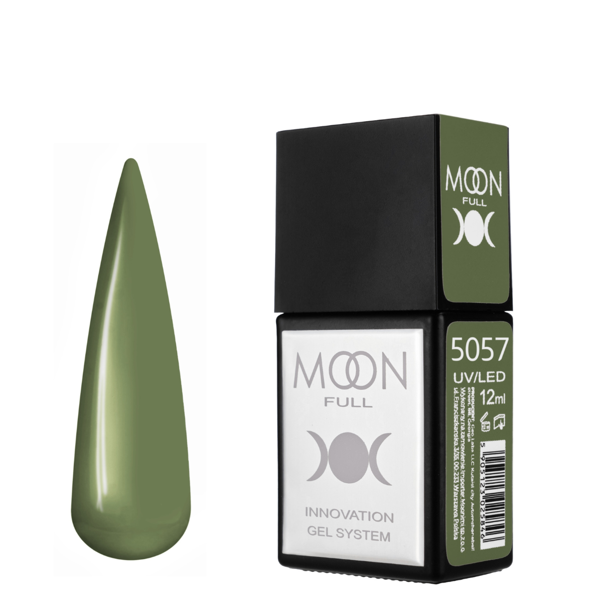 MOON AMAZING Color Gel polish 12ml №5057
