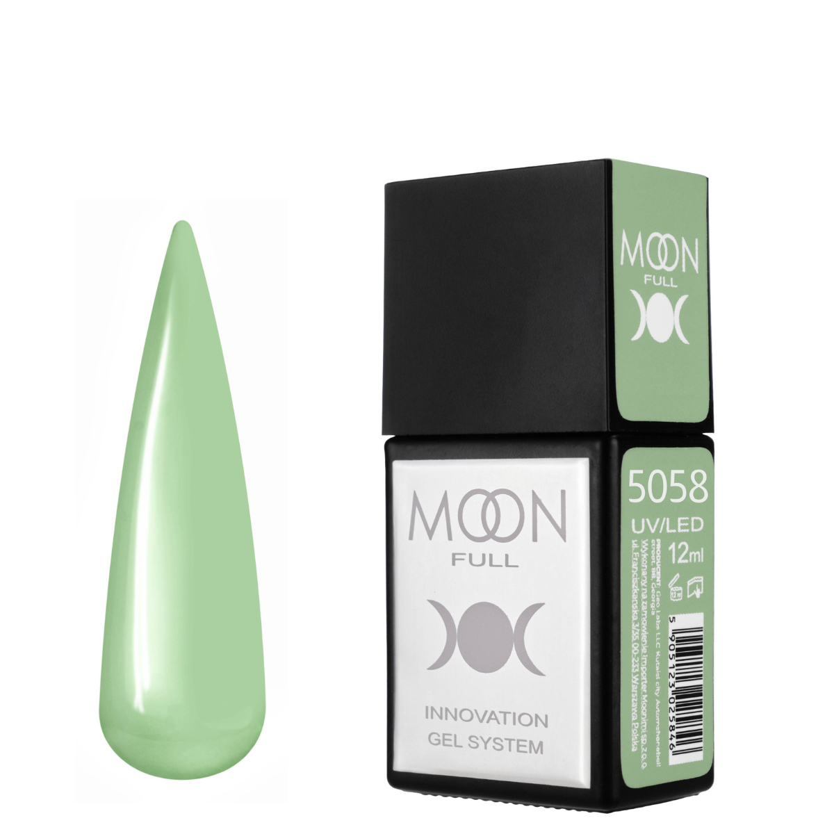 MOON AMAZING Color Gel polish 12ml №5058