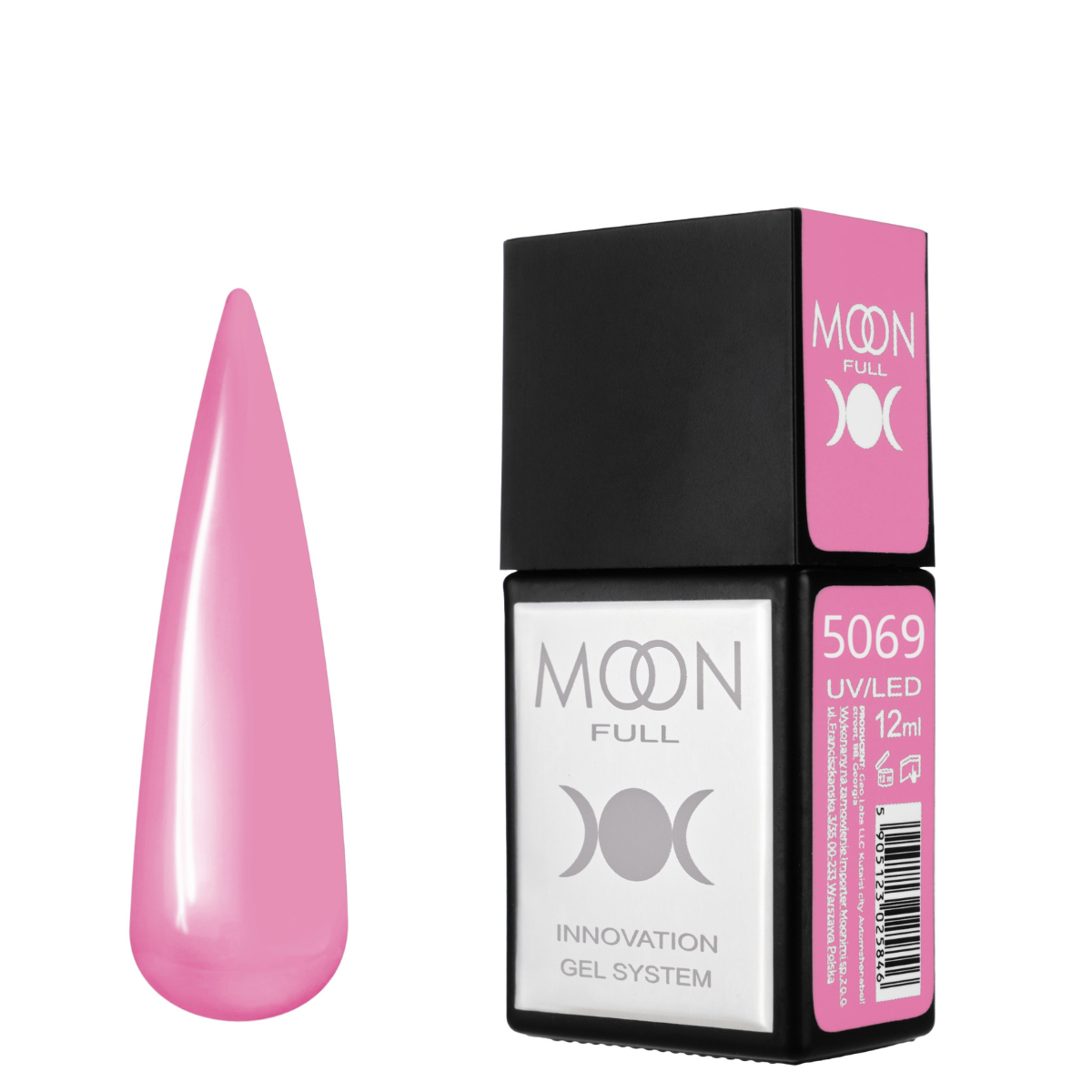 MOON AMAZING Color Gel polish 12ml №5069