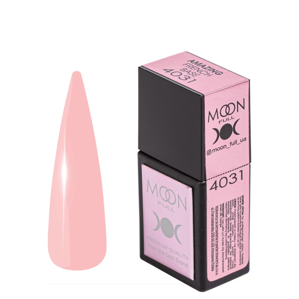 MOON FULL Amazing Base 12ml French №4031