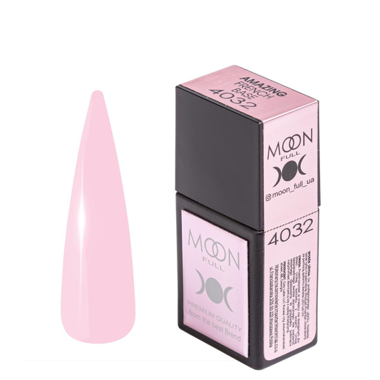 MOON FULL Amazing Base 12ml French №4032(Pink)
