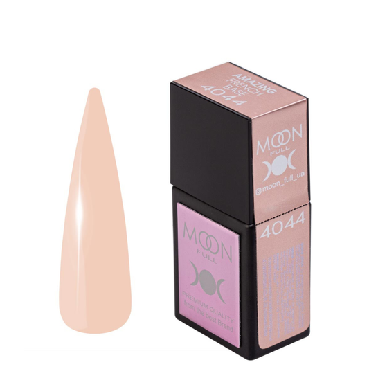 MOON FULL Amazing Base 12ml French №4044 (Flesh beige)