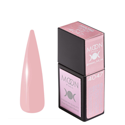 MOON FULL Amazing Base 12ml French №4047 (Pink latte)