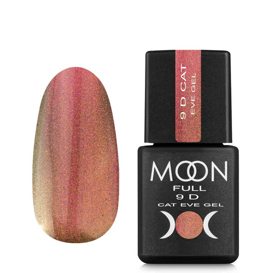 MOON FULL 9D Cat Eye gel Nº 2(Сhocolate with gold)