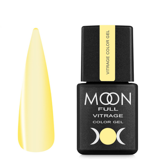 MOON FULL Vitrage Collor Gel Nº 08(Yellow)