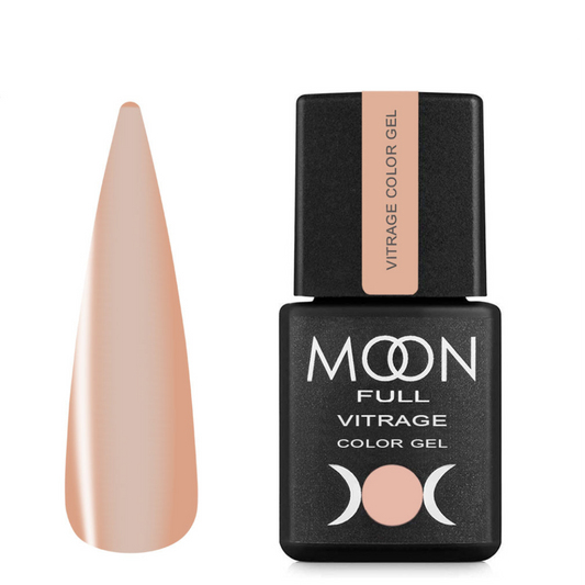 MOON FULL Vitrage Collor Gel Nº 08(Brown)