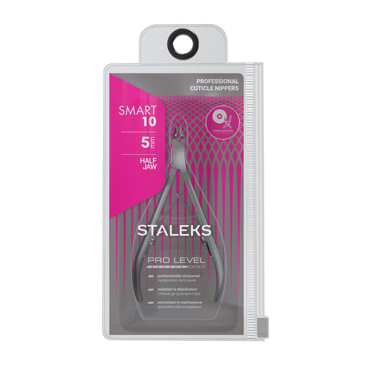 Alicate profissional de pele Staleks Pro Smart 10, 5 mm