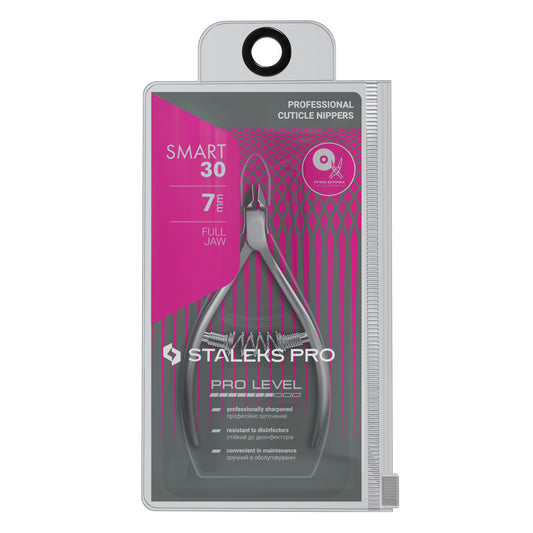 Alicate profissional de pele Staleks Pro Smart 30, 7 mm