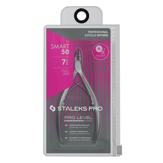 Alicate profissional de pele Staleks Pro Smart 50, 7 mm